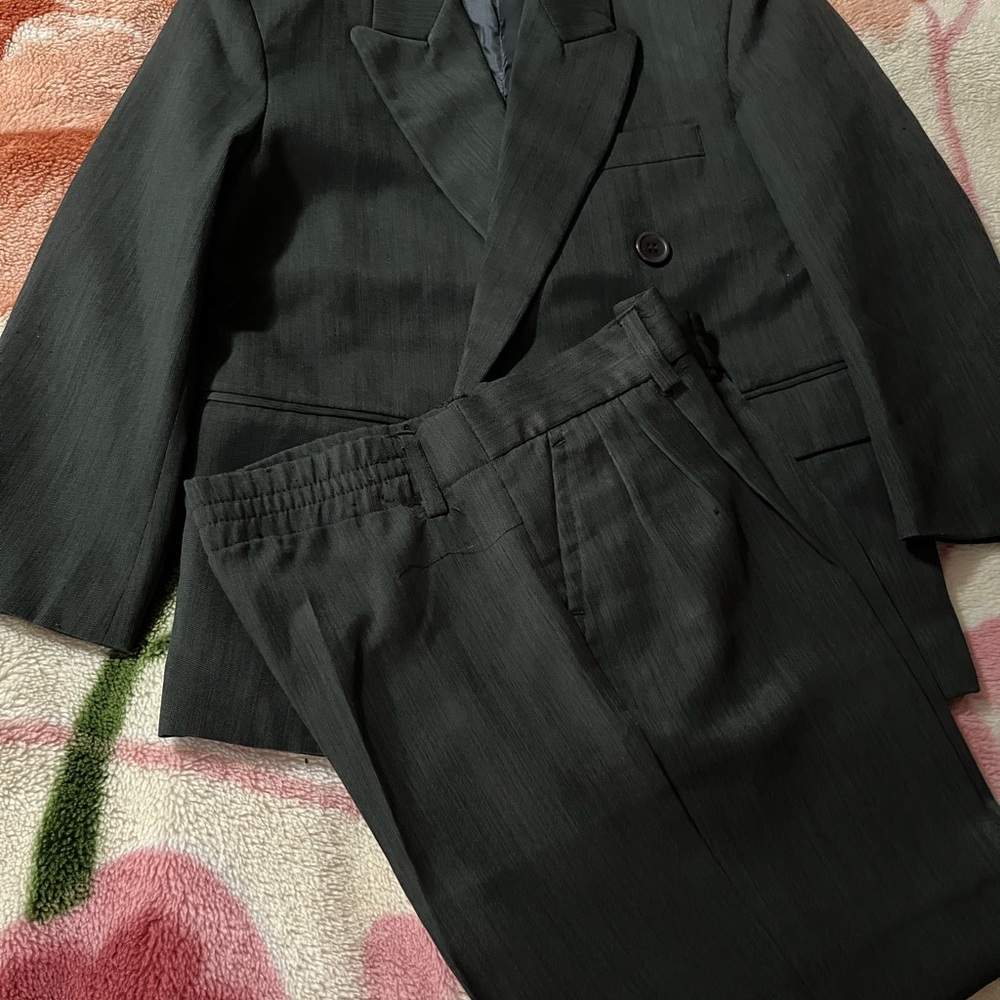 Classic Black Suit Matching Set